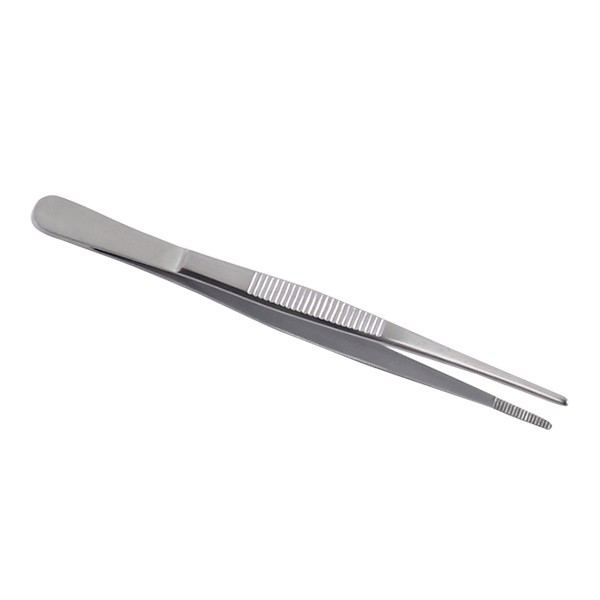 Pinza de disecci&oacute;n recta sin dientes 10,5 cm